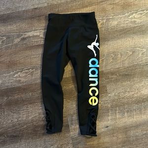 Justice dance leggings